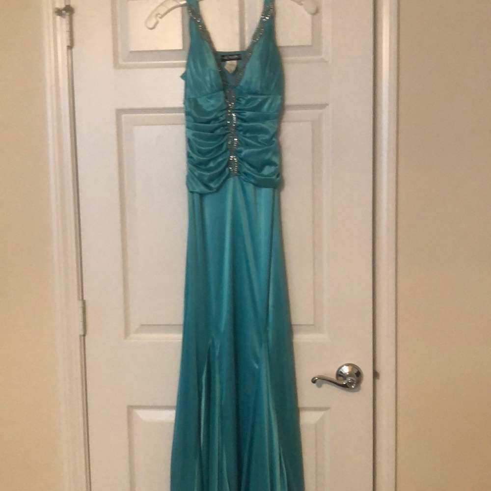 Aquamarine prom dress